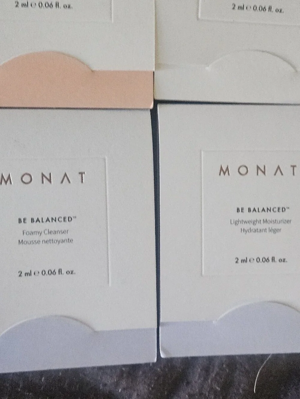 Be Gentle Nourishing Moisturizer - Peach/Blush Sample Pack